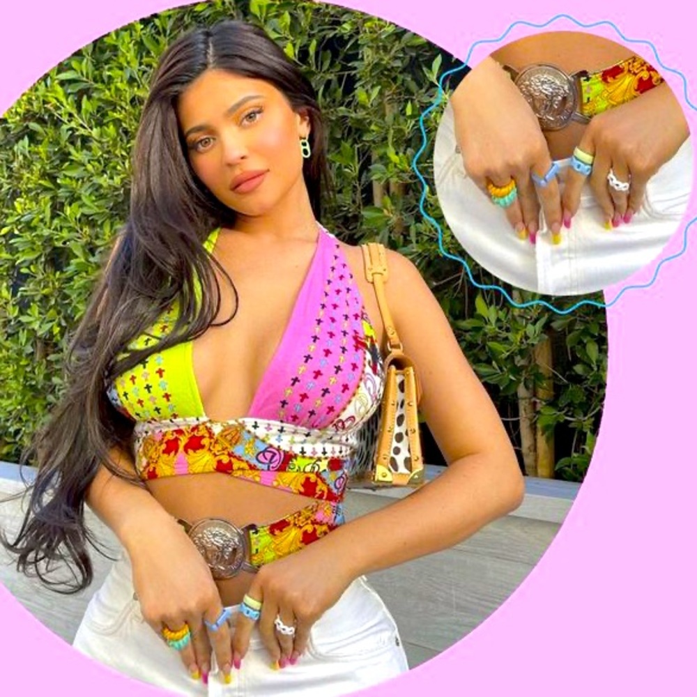 *As Seen on Kylie Jenner* Keane fun colorful rings